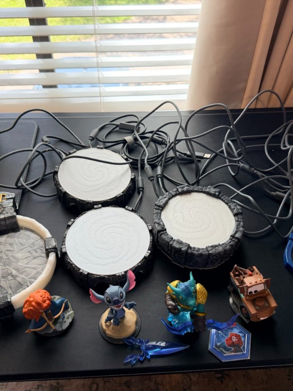 Skylanders Xbox 360 Portal Lot 5 Portals 5 Game Discs As-Is + Disney Infinity